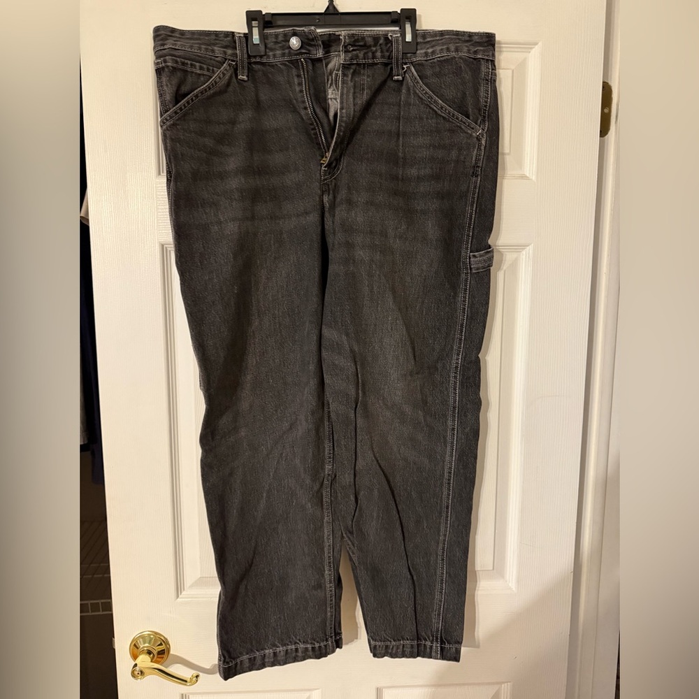 Levi's Dark Gray Relaxed Fit Jeans 36x30